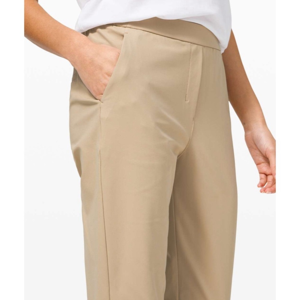 NWT Your True Trouser Pant 7/8 in Trench (khaki) - size 12 - Picture 2 of 7